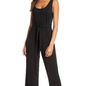 BB Dakota Better Off Tie Waist Jumpsuit